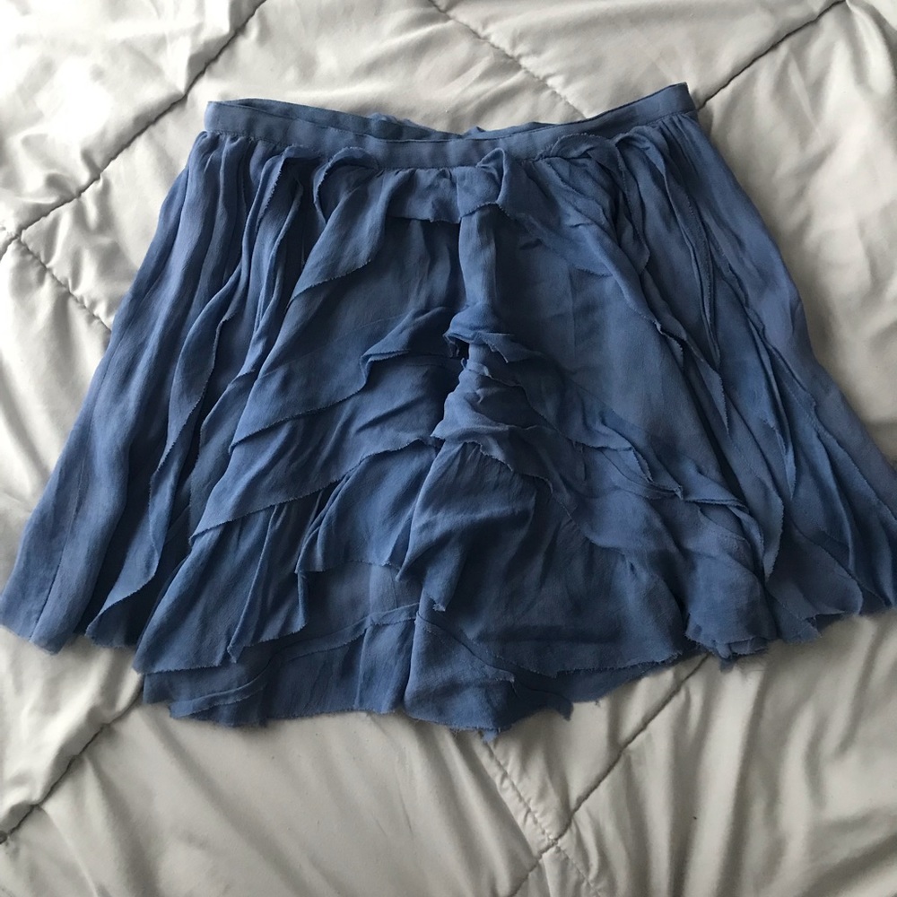 Blue Detailed LSF Skirt